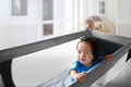 Bebeluca Ultimate Quality Foam Folding Travel Cot Mattress with a Removable and Washable Cover