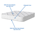 Bebeluca Premium Quality Foam Large Thick Travel Cot Mattress