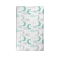 Bebeluca Over The Moon (Green) Warm Feel Supersoft Changing Mat Medium Size - Washable & Tumble Dry